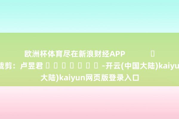 欧洲杯体育尽在新浪财经APP            						株连裁剪：卢昱君 							-开云(中国大陆)kaiyun网页版登录入口